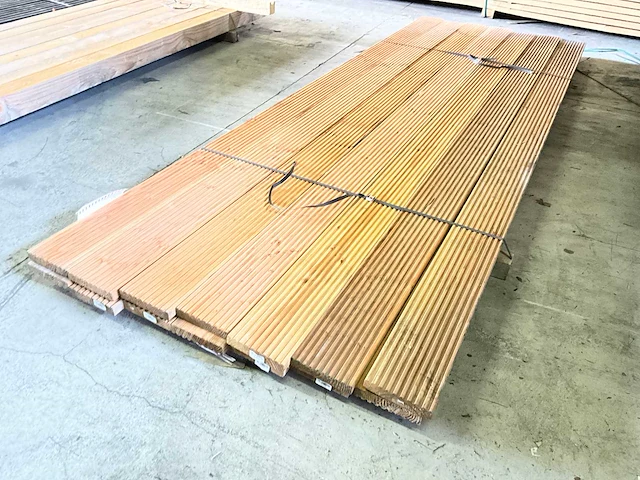 Douglas vlonderplank 300x14,5x2,8 cm (14x) - afbeelding 4 van  4