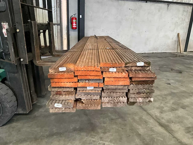 Douglas vlonderplank 300x14x2,5 cm (39x) - afbeelding 2 van  4