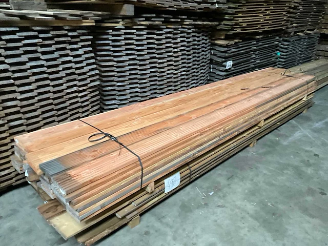Douglas vlonderplank 400x14x2,4 cm (45x) - afbeelding 1 van  5