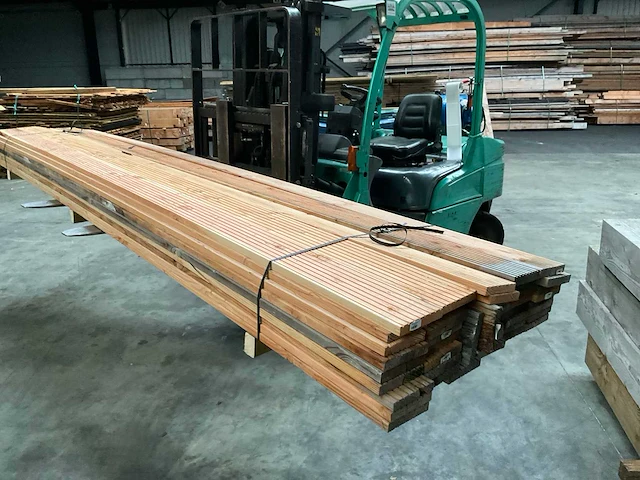 Douglas vlonderplank 400x14x2,4 cm (46x) - afbeelding 1 van  6