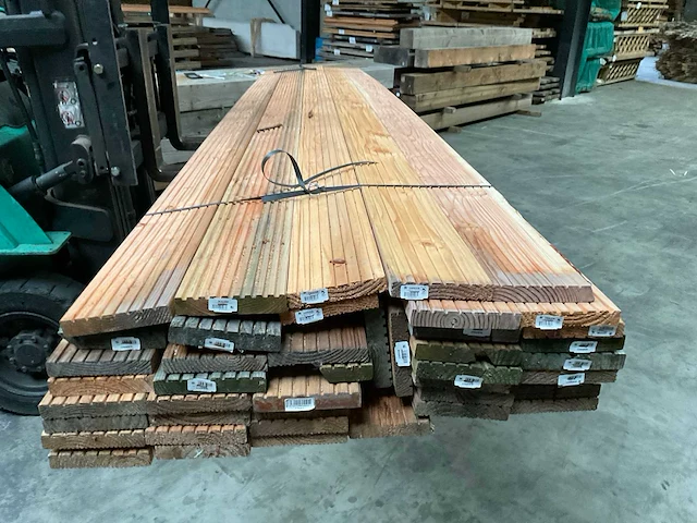 Douglas vlonderplank 400x14x2,4 cm (46x) - afbeelding 3 van  6