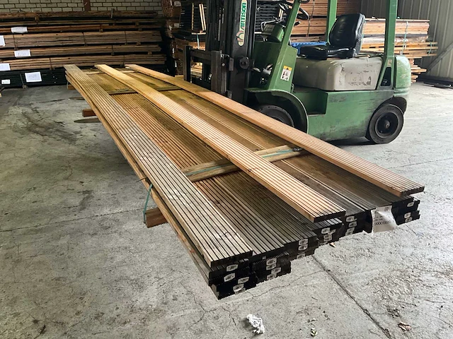 Douglas vlonderplank 500x13,8x2,4 cm (38x) - afbeelding 2 van  5