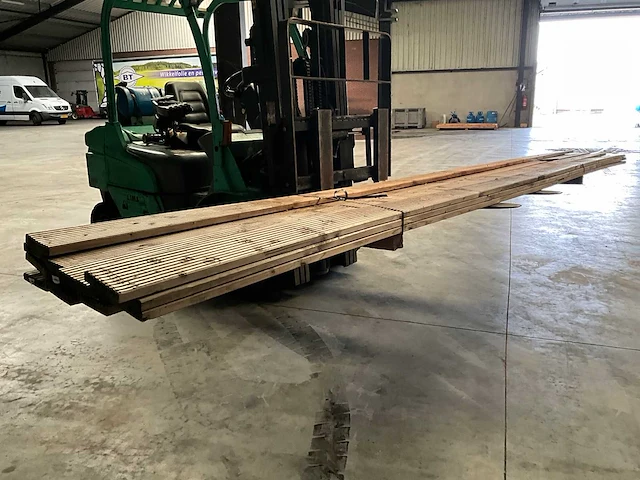 Douglas vlonderplank 500x14x2,8 cm (13x) - afbeelding 1 van  4