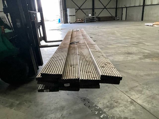 Douglas vlonderplank 500x14x2,8 cm (13x) - afbeelding 2 van  4