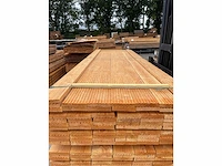 Douglas vlonderplanken 28x145, lengte 400cm (100x) - afbeelding 1 van  3
