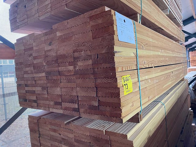 Douglas vlonderplanken 3000x140x25mm (159x) - afbeelding 4 van  4