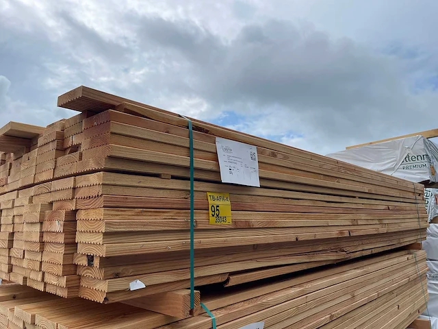 Douglas vlonderplanken 3000x145x28mm (124x) - afbeelding 2 van  3