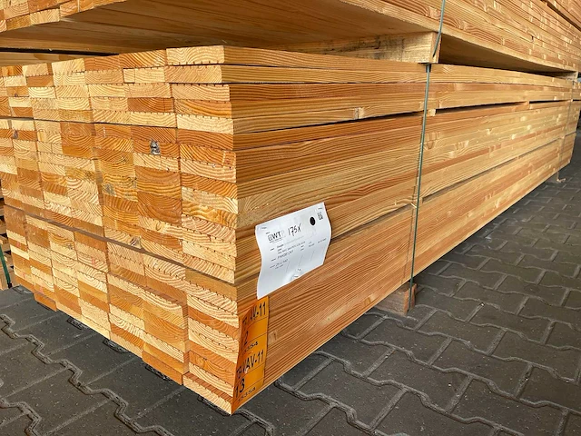 Douglas vlonderplanken 4000x140x25mm (100x) - afbeelding 4 van  4