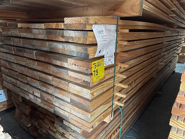 Douglas vlonderplanken 4000x140x25mm (120x) - afbeelding 4 van  4