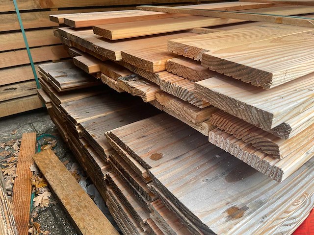 Douglas vlonderplanken 4000x140x25mm (37x) - afbeelding 3 van  3