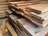 Douglas vlonderplanken 4000x140x25mm (37x) - afbeelding 3 van  3