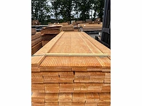 Douglas vlonderplanken 4000x145x28mm (124x) - afbeelding 1 van  3