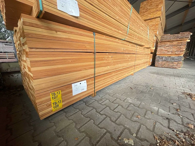 Douglas vlonderplanken 5000x140x25mm (80x) - afbeelding 4 van  4