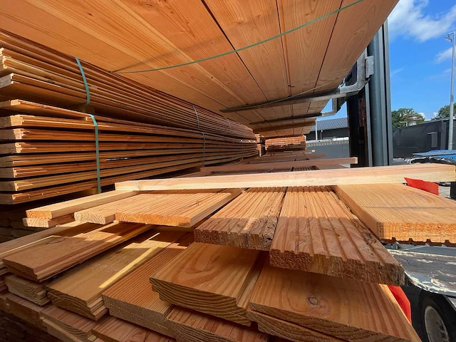 Douglas vlonderplanken 5000x140x25mm - afbeelding 3 van  3