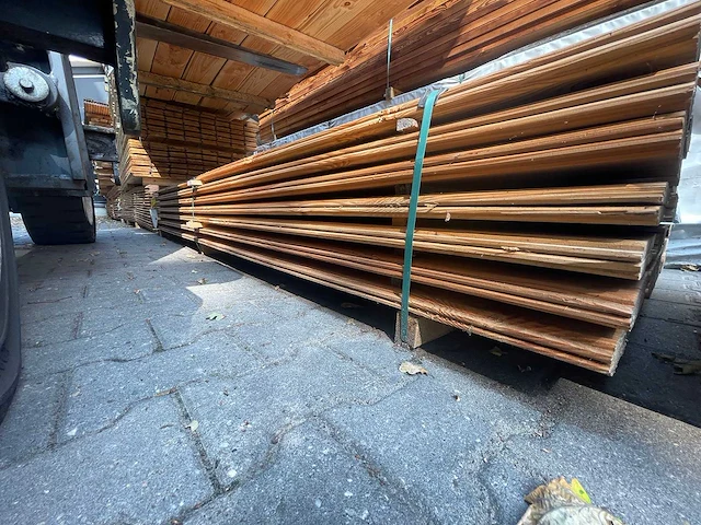 Douglas wisselsponning/ halfhoutsrabat 3000x190x16mm (84x) - afbeelding 2 van  3