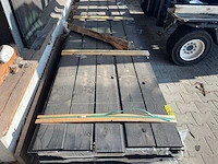 Douglas wisselsponning zwart gecoat 5000x190x18mm (50x) - afbeelding 1 van  3