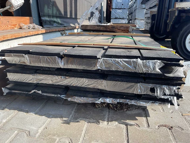 Douglas wisselsponning zwart gecoat 5000x190x18mm (50x) - afbeelding 3 van  3