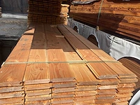 Douglas wisselsponning/halfhoutsrabat 3000x190x16mm (130x) - afbeelding 1 van  3