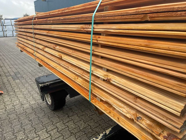 Douglas wisselsponning/halfhoutsrabat 3000x190x18mm (118x) - afbeelding 2 van  3