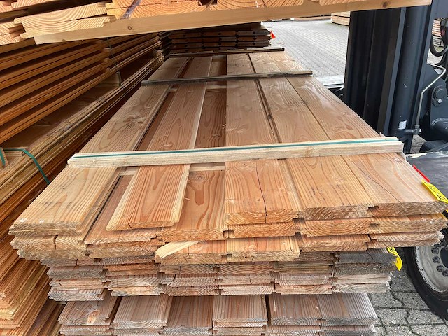 Douglas wisselsponning/halfhoutsrabat 3000x190x18mm (33x) - afbeelding 1 van  3