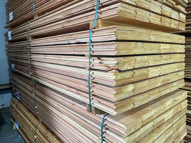 Douglas wisselsponning/halfhoutsrabat 3000x190x18mm (72x) - afbeelding 4 van  4