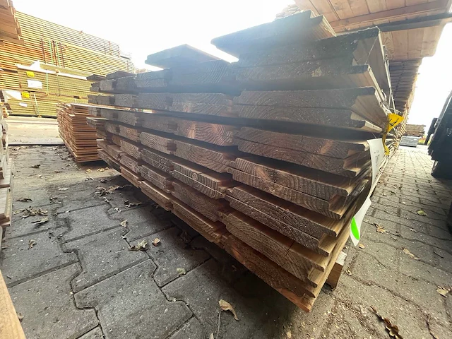 Douglas wisselsponning/halfhoutsrabat 4000x190x18mm (100x) - afbeelding 3 van  3