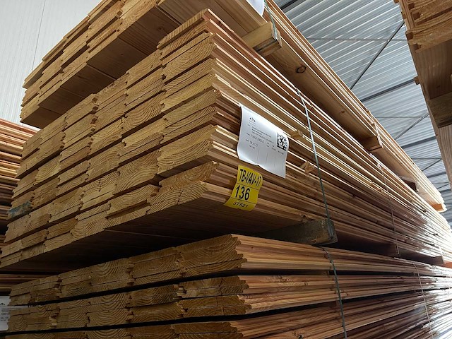 Douglas wisselsponning/halfhoutsrabat 4000x190x18mm (144x) - afbeelding 4 van  4