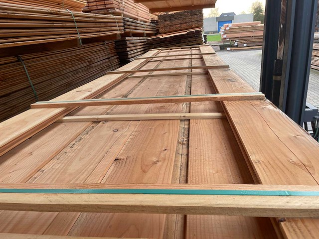 Douglas wisselsponning/halfhoutsrabat 5000x190x18mm (16x) - afbeelding 1 van  3