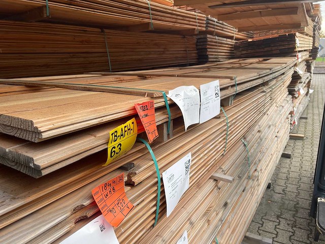 Douglas wisselsponning/halfhoutsrabat 5000x190x18mm (20x) - afbeelding 2 van  3