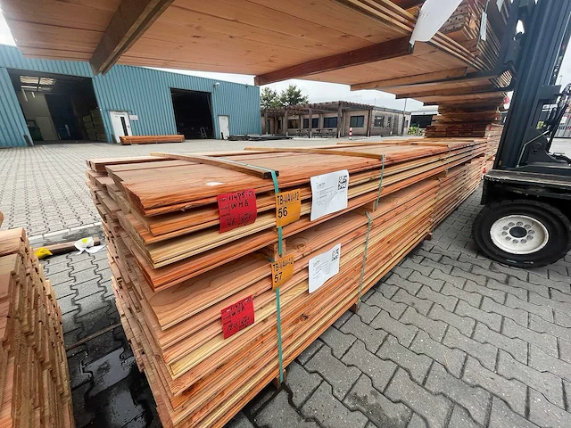 Douglas wisselsponning/halfhoutsrabat 5000x190x18mm (46x) - afbeelding 2 van  3