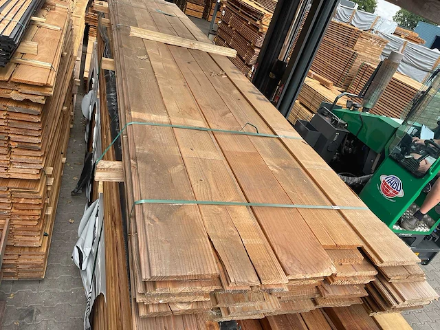 Douglas wisselsponning/halfhoutsrabat 5000x190x18mm (56x) - afbeelding 1 van  2