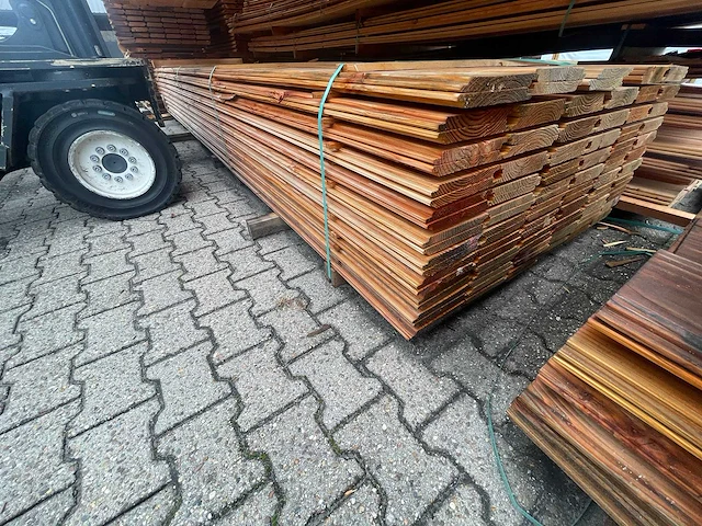 Douglas wisselsponning/halfhoutsrabat 5000x190x18mm (72x) - afbeelding 2 van  3