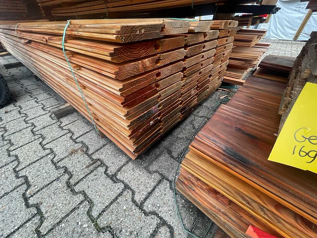 Douglas wisselsponning/halfhoutsrabat 5000x190x18mm (72x) - afbeelding 3 van  3