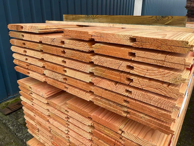 Douglas wisselsponning/halfhoutsrabat 5000x190x18mm (82x) - afbeelding 3 van  3