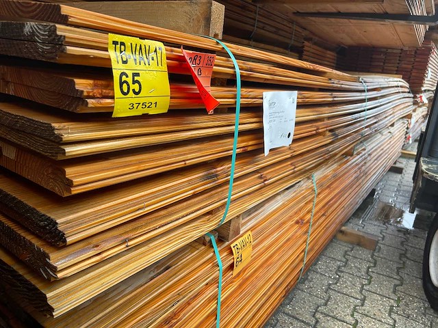 Douglas wisselsponning/halfhoutsrabat 5000x190x18mm (86x) - afbeelding 2 van  3