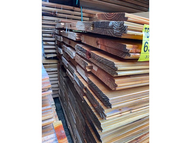 Douglas wisselsponning/halfhoutsrabat 5000x190x18mm (86x) - afbeelding 3 van  3