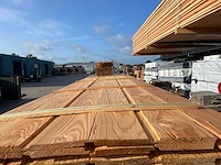 Douglas wisselsponning/hlafhoutsrabat 4000x190x18mm (132x) - afbeelding 1 van  3