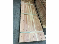 Douglas zweeds rabat 23x190mm, lengte 300cm (26x) - afbeelding 1 van  3