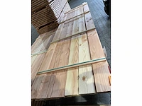 Douglas zweeds rabat 23x190mm, lengte 400cm (16x) - afbeelding 1 van  3