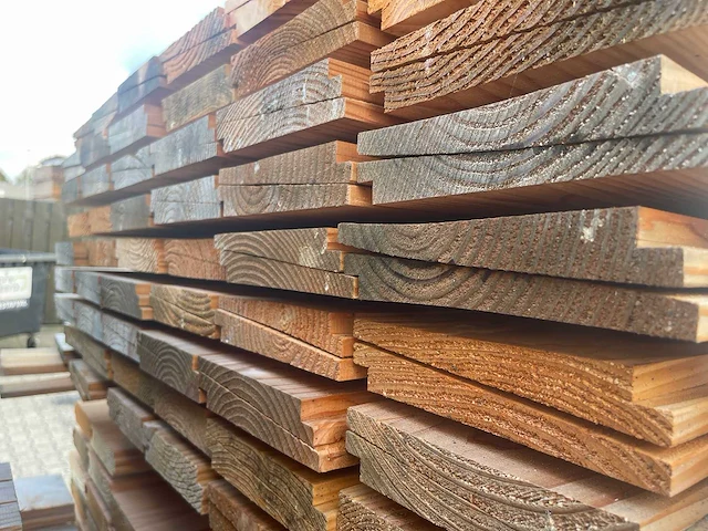 Douglas zweeds rabat 3000x190x12mm (108x) - afbeelding 3 van  3