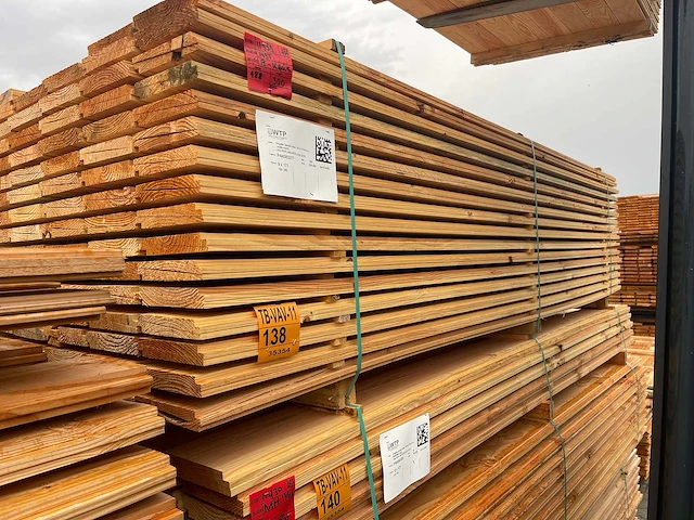 Douglas zweeds rabat 3000x190x21mm (188x) - afbeelding 2 van  3