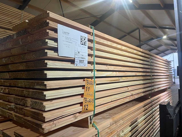 Douglas zweeds rabat 3000x190x21mm (70x) - afbeelding 4 van  4