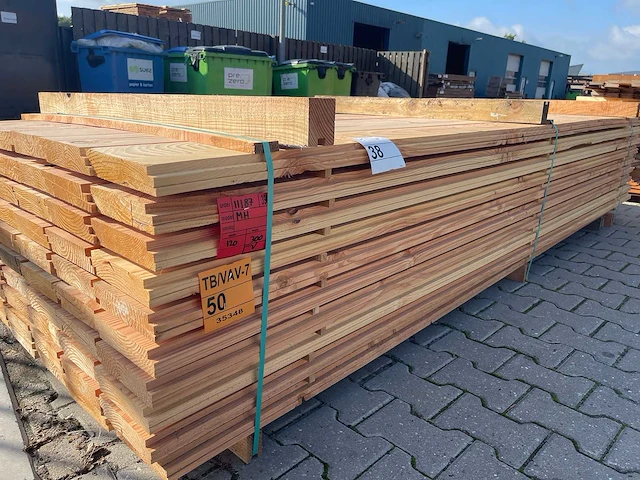 Douglas zweeds rabat 3000x190x26mm (120x) - afbeelding 2 van  3