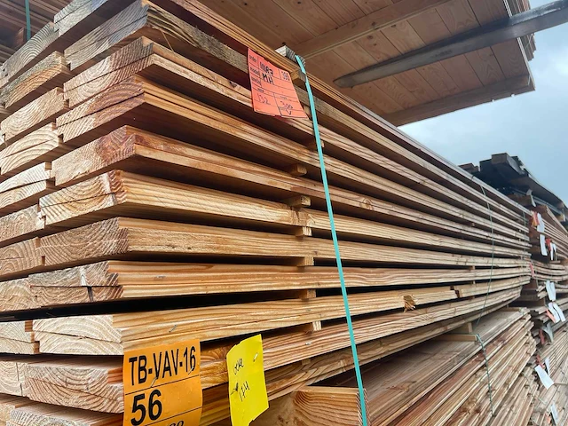 Douglas zweeds rabat 3000x190x26mm (132x) - afbeelding 2 van  3