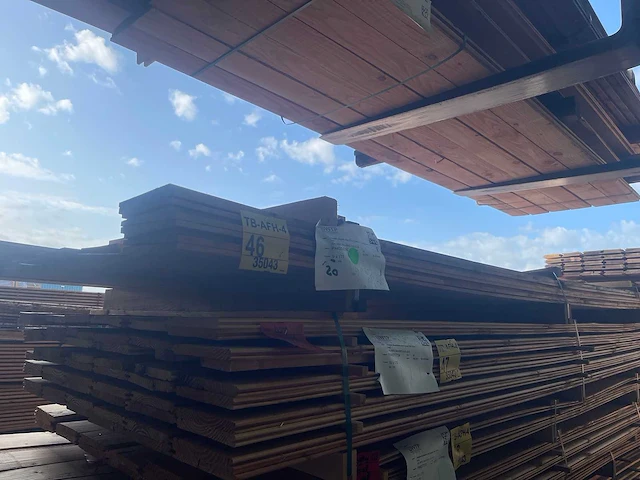 Douglas zweeds rabat 3000x195x18mm (20x) - afbeelding 2 van  3