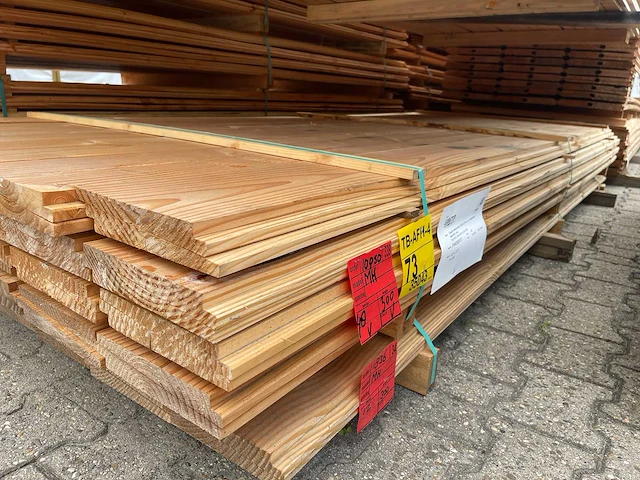 Douglas zweeds rabat 3000x195x26mm (48x) - afbeelding 2 van  3