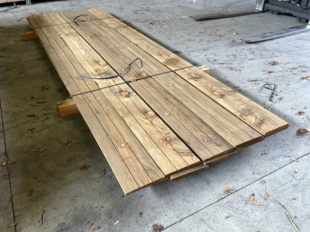 Douglas zweeds rabat 300x19,5x1,1-2,7 cm (10x) - afbeelding 2 van  4