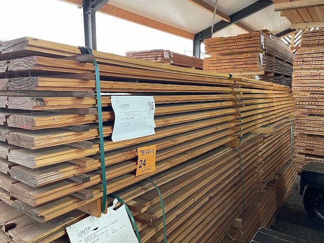 Douglas zweeds rabat 4000x140x20mm (140x) - afbeelding 2 van  3