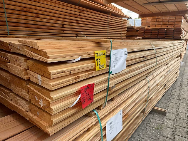 Douglas zweeds rabat 4000x148x27mm (100x) - afbeelding 2 van  3