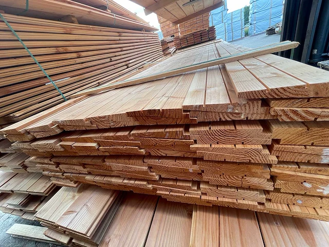 Douglas zweeds rabat 4000x148x27mm (100x) - afbeelding 3 van  3